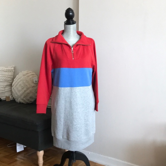 NWOT Simons Mid-Length Sweatshirt Dress, Small - Picture 2 of 7
